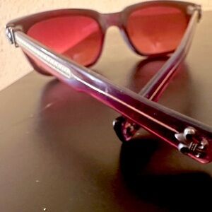 Chrome Hearts Sunglasses
“See You In Tea” 
Deep Purple w/ sterling silver detail